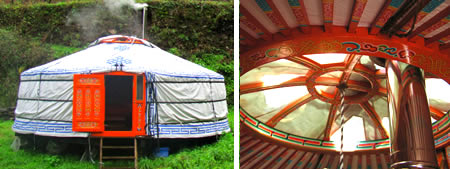 Mongolian yurt
