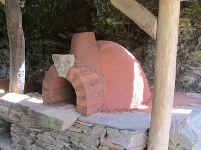 Insulation layer of cob oven complete