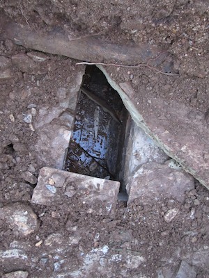 The first irrigation channel discovered
